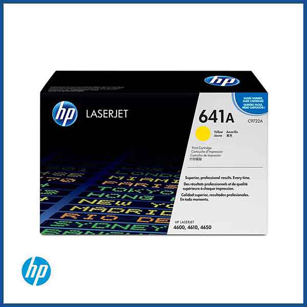 HP 641A (C9722A) Yellow Toner Cartridge